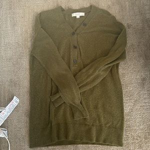 Lift button down sweater size S